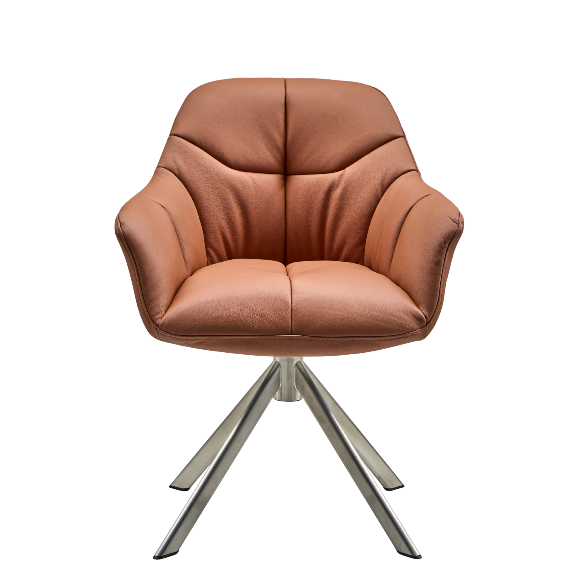 New Age Premium - læder m- drejeben (stainless steel)